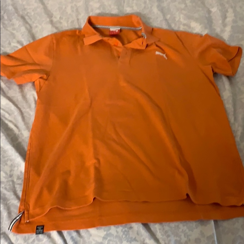 Puma sport orange polo